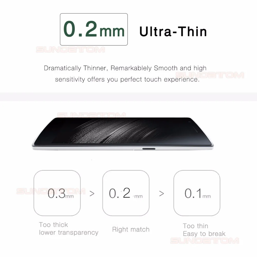 Защитная пленка для экрана Oneplus One Premium из закаленного стекла Plus 1