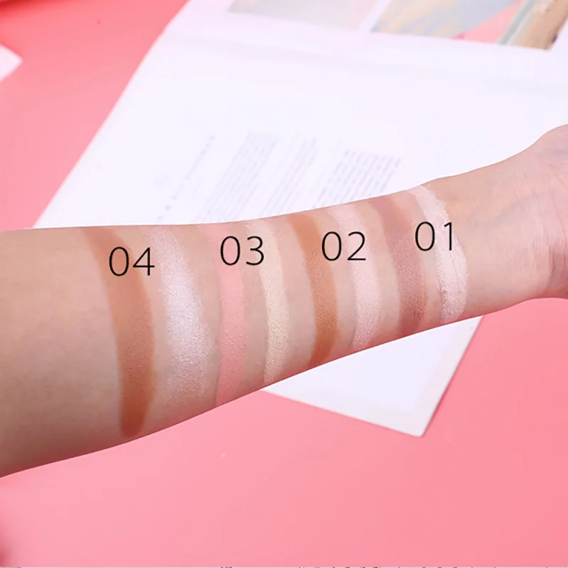 Двойной концевой хайлайтер-стик V-face Countour Makeup Highlight Bronzer beauty Cosmetics Stick | Красота и