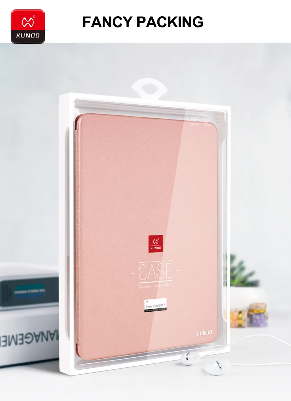 Роскошные кожаные Smart Cover для iPad Pro 9,7 дюйма mini 1234 Air 2 планшет ударопрочный 360 Защитный чехол Магнит до сна