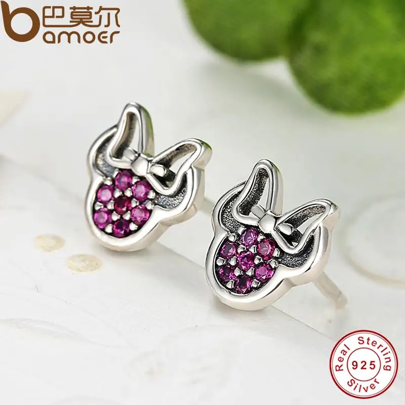 Подарочные ювелирные изделия из серебра 925 пробы в виде Красной Минни|special store|925