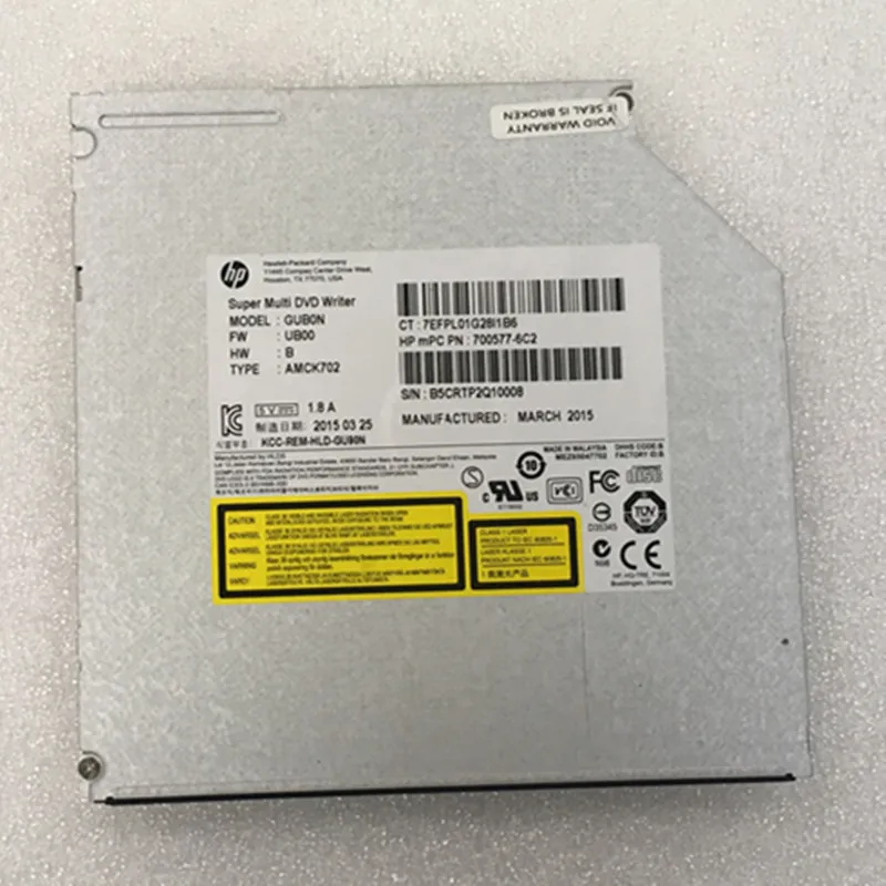 Новый оригинальный высокоскоростной ноутбук 8X GUB0N DVDRAM встроенный DVD Запись CD