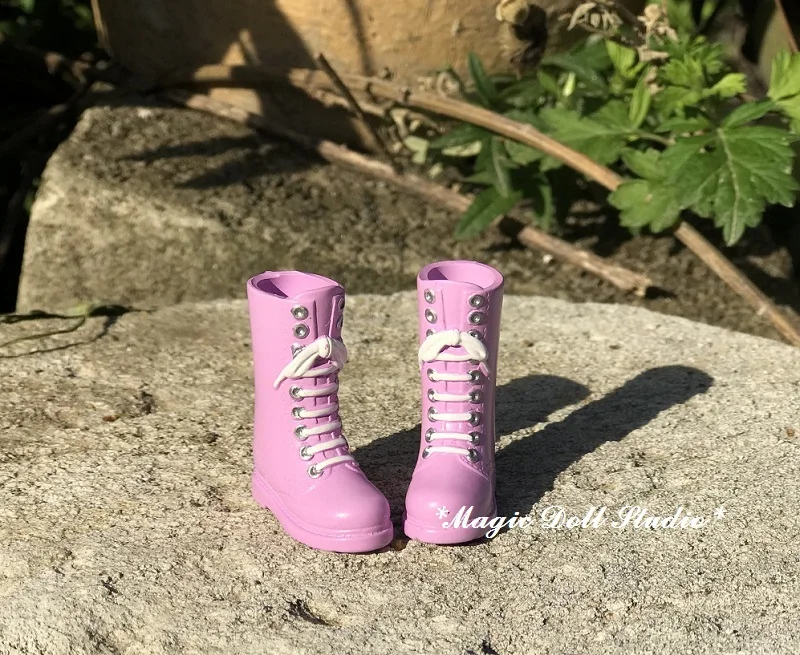 [MG598] новая обувь NeoBlythe Doll # ручная краска Macaron цвет скутер сапоги подходят для Blyth