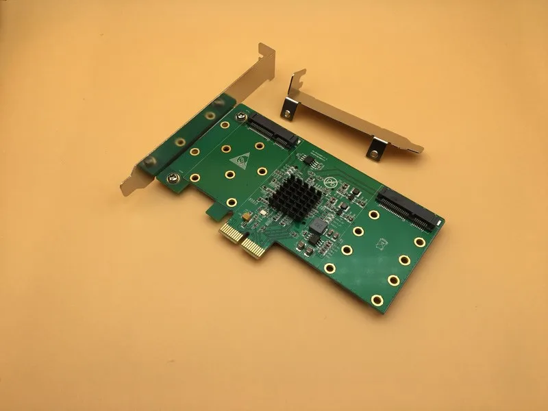4 порта mSATA Raid Card PCIE Райзер карта конвертер PCI E SSD RAID ускорения расширенные карты