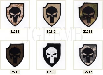 Desert digital ACT OF VALOR Skull SealTeam6 morale тактические военные уличные значки с вышивкой B2218 |