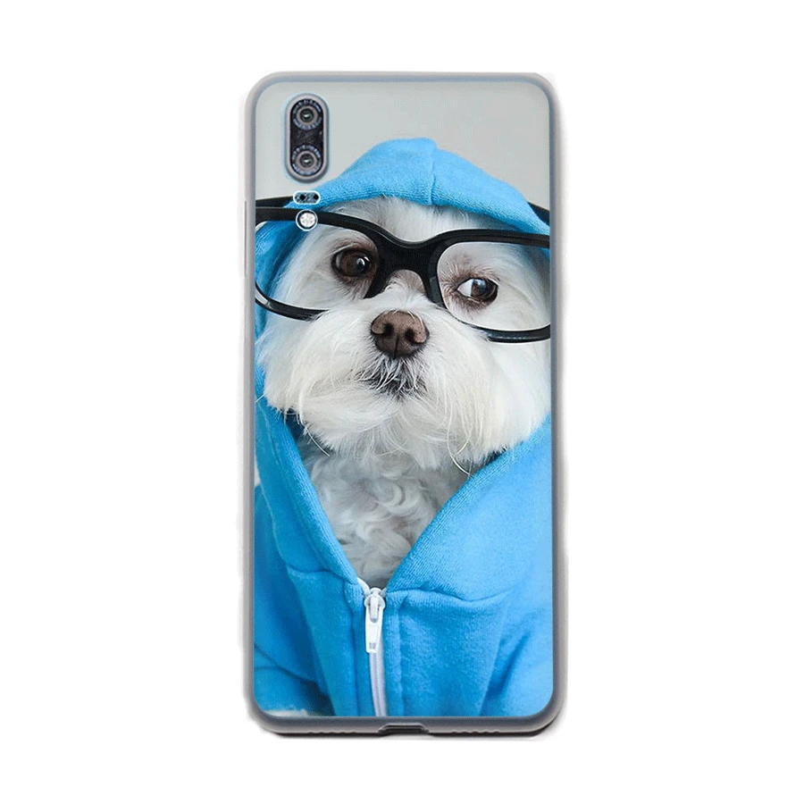 Чехол для телефона I Love Мальтийская болонка huawei P8 P9 P10 P20 P30 Lite Pro P смарт мягкие