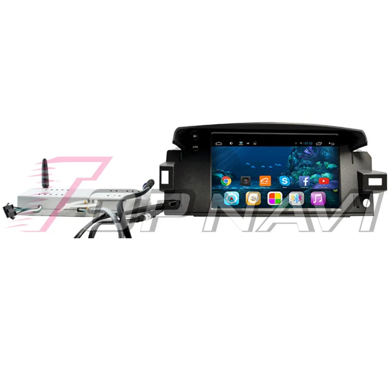 Topnavi Android 6,0 Автомобильный Авторадио плеер радио для Latitude-Стерео gps навигация Восьмиядерный Magnitol 2 Din без dvd