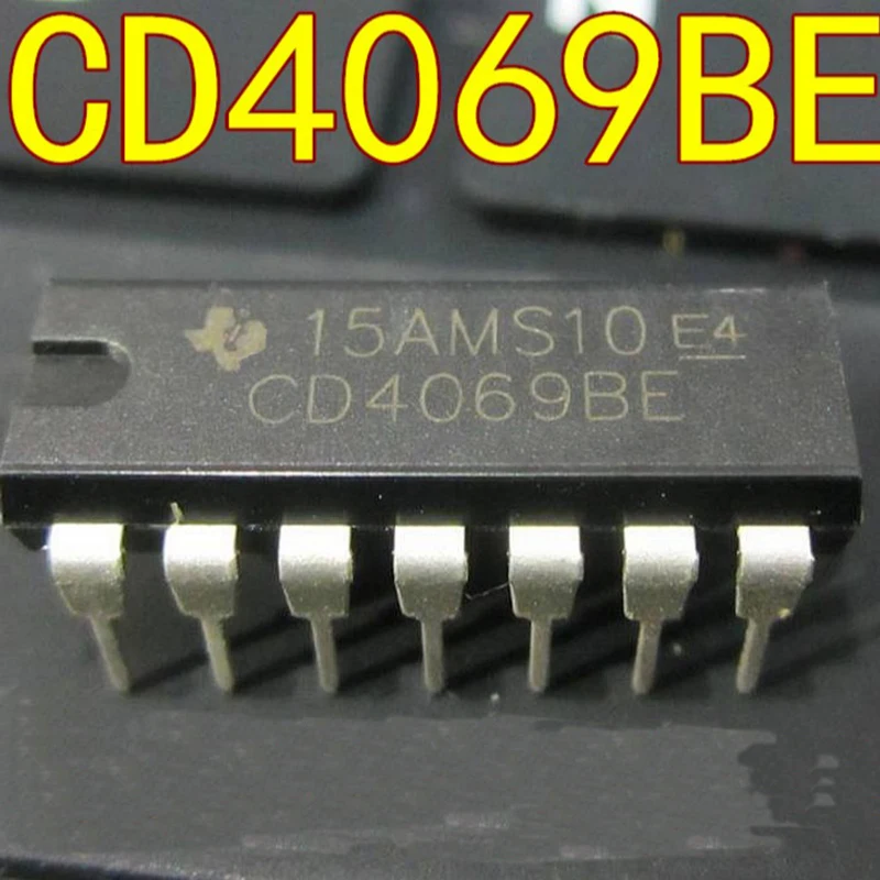 20 шт. CD4069BE CD4069 В DIP14 Инвертор Схема Hb7a1h|circuit| |