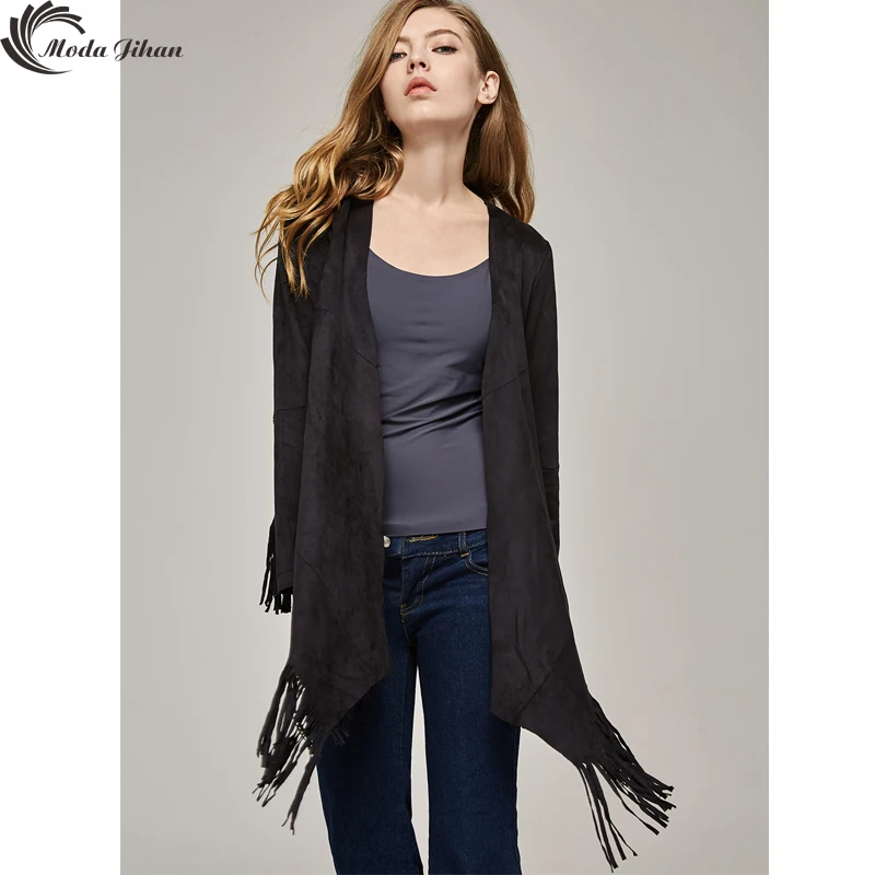 Moda jihan Женщины Тренч Серый цвет отложным воротником пояса | Женская одежда