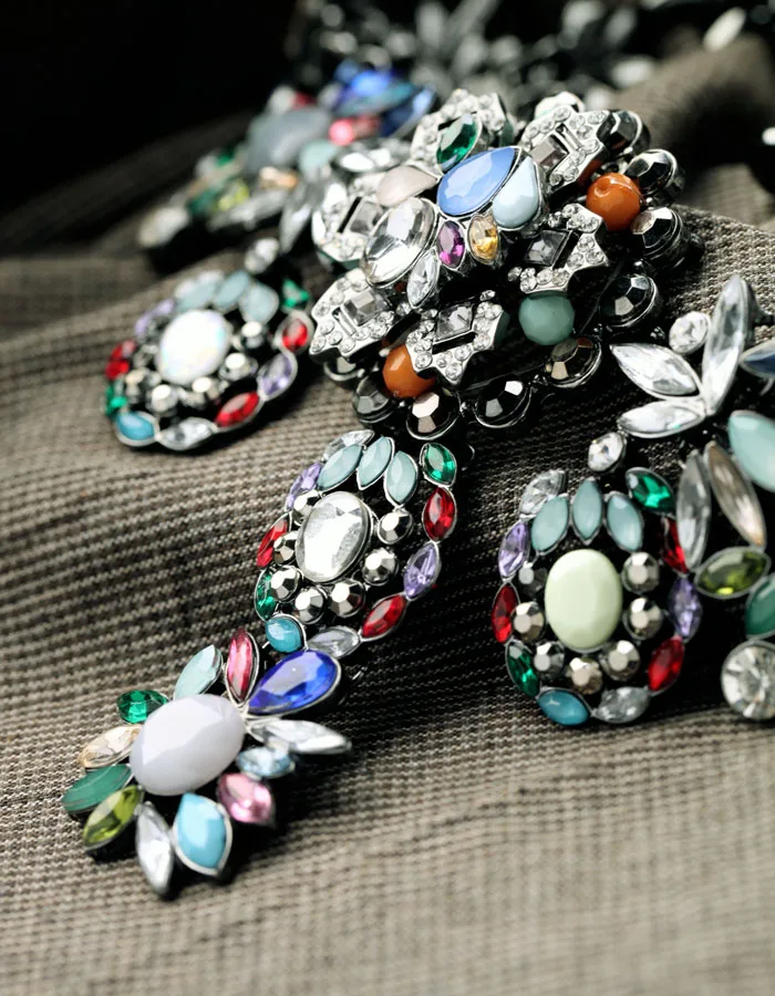 Элегантная Роскошная повседневная одежда эмаль цветная подвеска винтажное