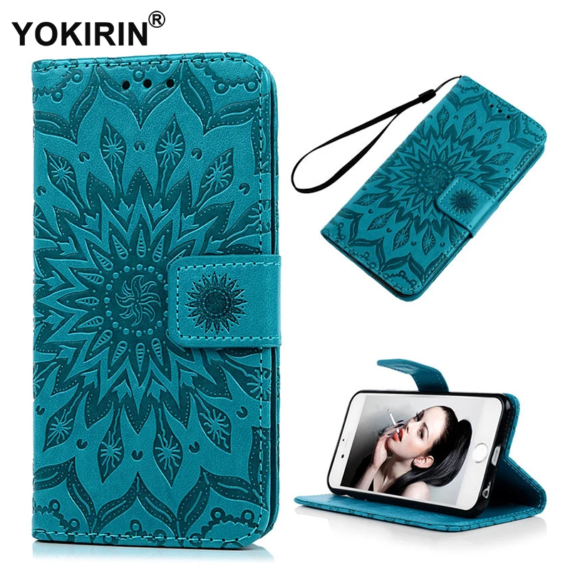 YOKIRIN цветок кожаный чехол для iPhone 6 S Coque Мягкие силиконовые ТПУ Обложка Единый