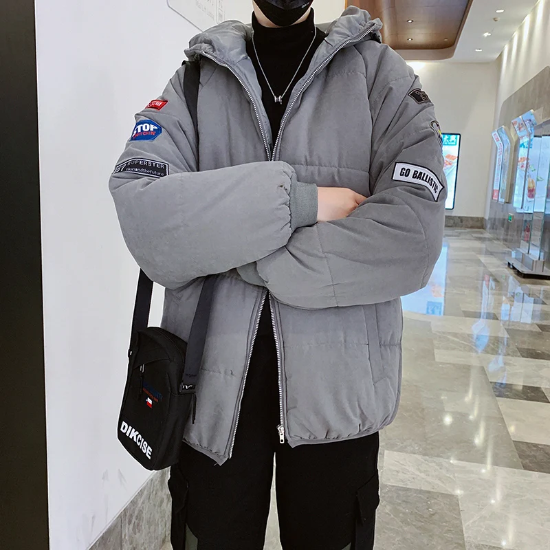 

2018 new winter clothes cotton suit fashion winter coat men