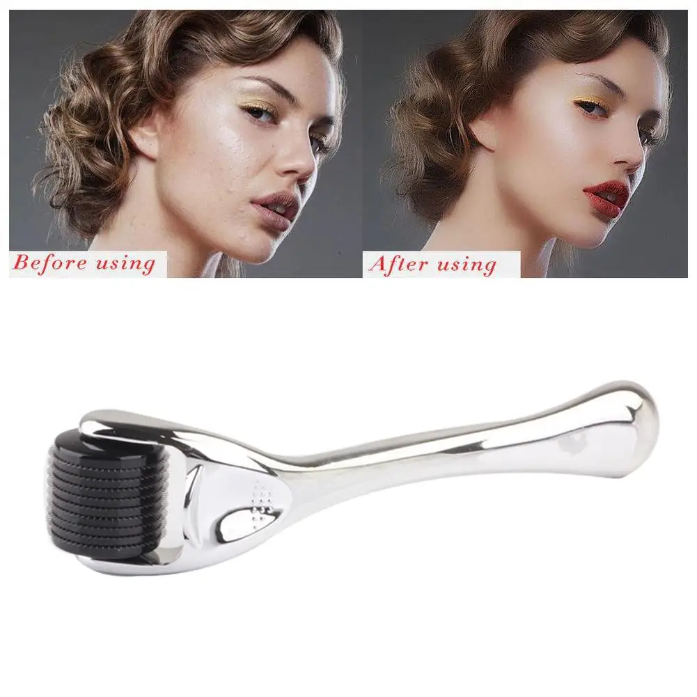 Dr ручка машина для ухода за кожей и лечения тела Дерма ролик микро титановые иглы