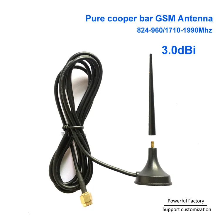 Заводская цена 3dBi SMA разъем Omni 900/1800 МГц gps gsm антенна Сделано в Китае 1 шт. |