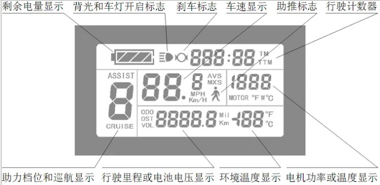 42 км/ч Электрический набор для модернизации велосипеда 48V 1000W Бесщеточный non-Эпицентр деятельности шестерни двигателя Электрический велосипед колеса KT LCD3 Дисплей
