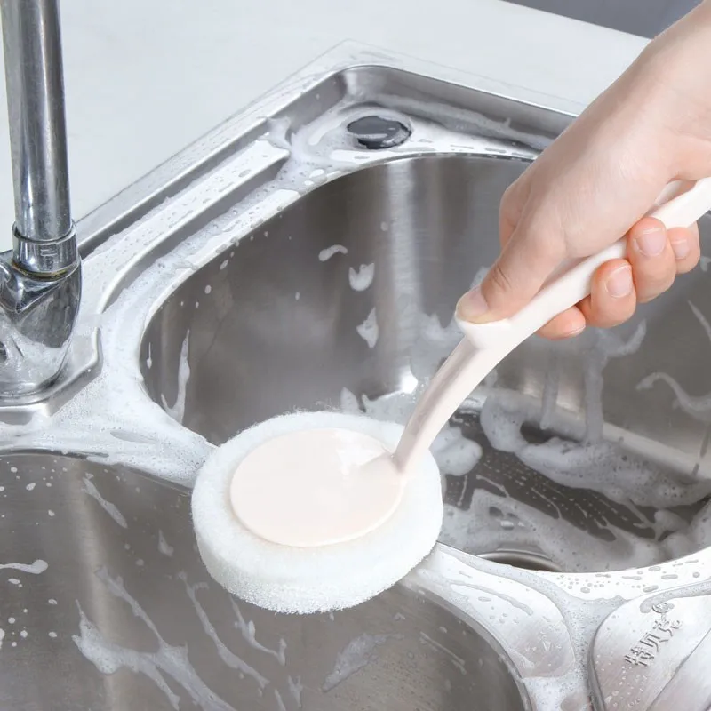 Long handle removable Cleaning Brushes Scrubber Dishwashing brush Home Kitchen bathroom Tools Accessories Supplies | Дом и сад