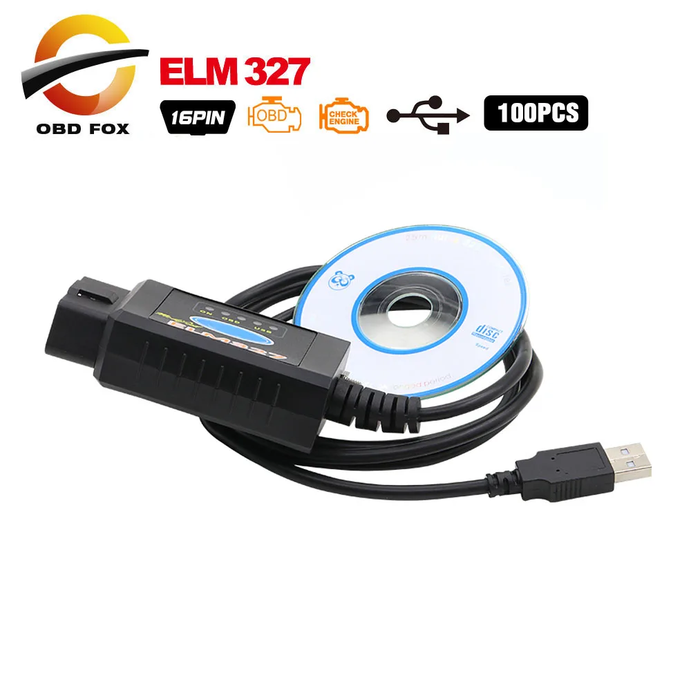 100 шт./лот V2.1 elm327 usb obd2 считыватель кодов Супер Мини elm 327 V1.5 bluetooth wifi 2017 хит продаж