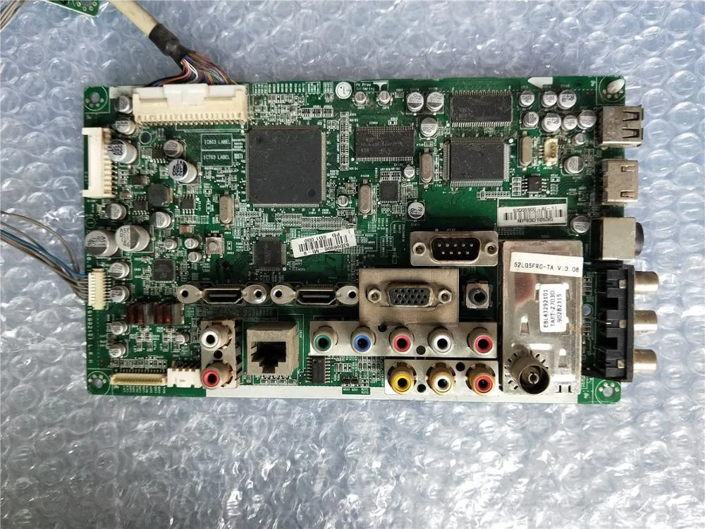 Оригинальный 52LG5FRC TA материнская плата EAX55161602 (0) ТВ экран LK520B3LA17|Аксессуары для