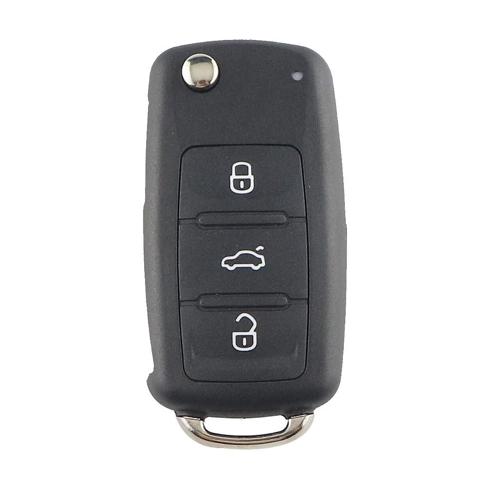 YIQIXIN 5K0 837 202AD 433 ID48 чип 3 кнопки дистанционного флип ключ для VW Volkswagen Beetle Caddy Eos Golf Jetta Polo Scirocco Tiguan