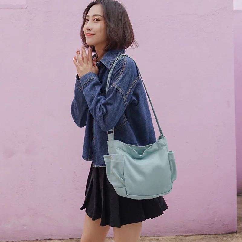 Новая Художественная маленькая Холщовая Сумка для студентов простая сумка на