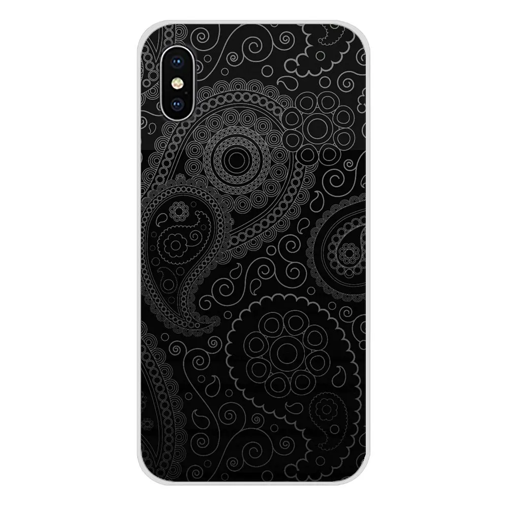 images 4 Прозрачный ТПУ чехол, чехлы, королевский синий бандана Пейсли для Apple iPhone X XR XS MAX 4 4S 5 5S 5C SE 6 6S 7 8 Plus ipod touch 5 6 - Цвет: images 4