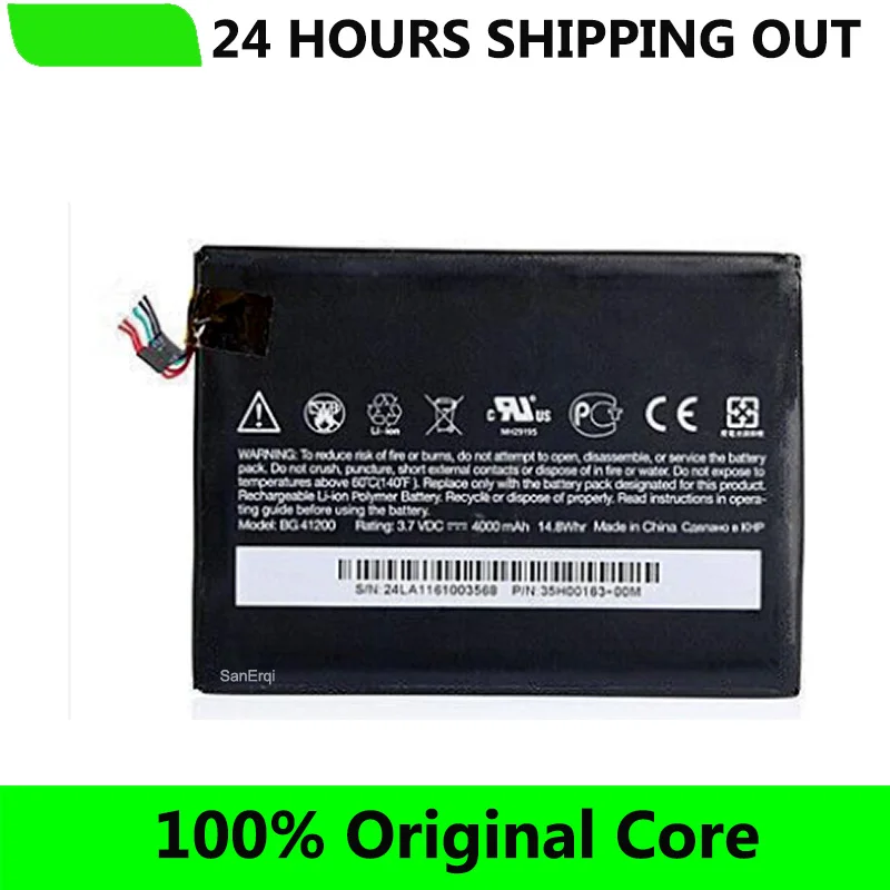 

For HTC flyer P510E Battery High Quality BG41200 4000mAh