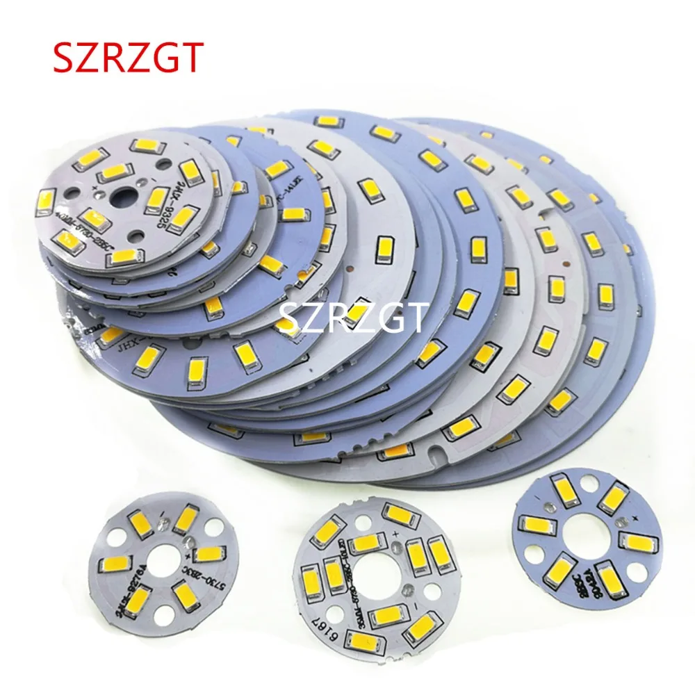 Светодиодный светильник SMD5730 холодный белый 3/5/7/9/12/15/18 Вт|Светодиодные чипы| |
