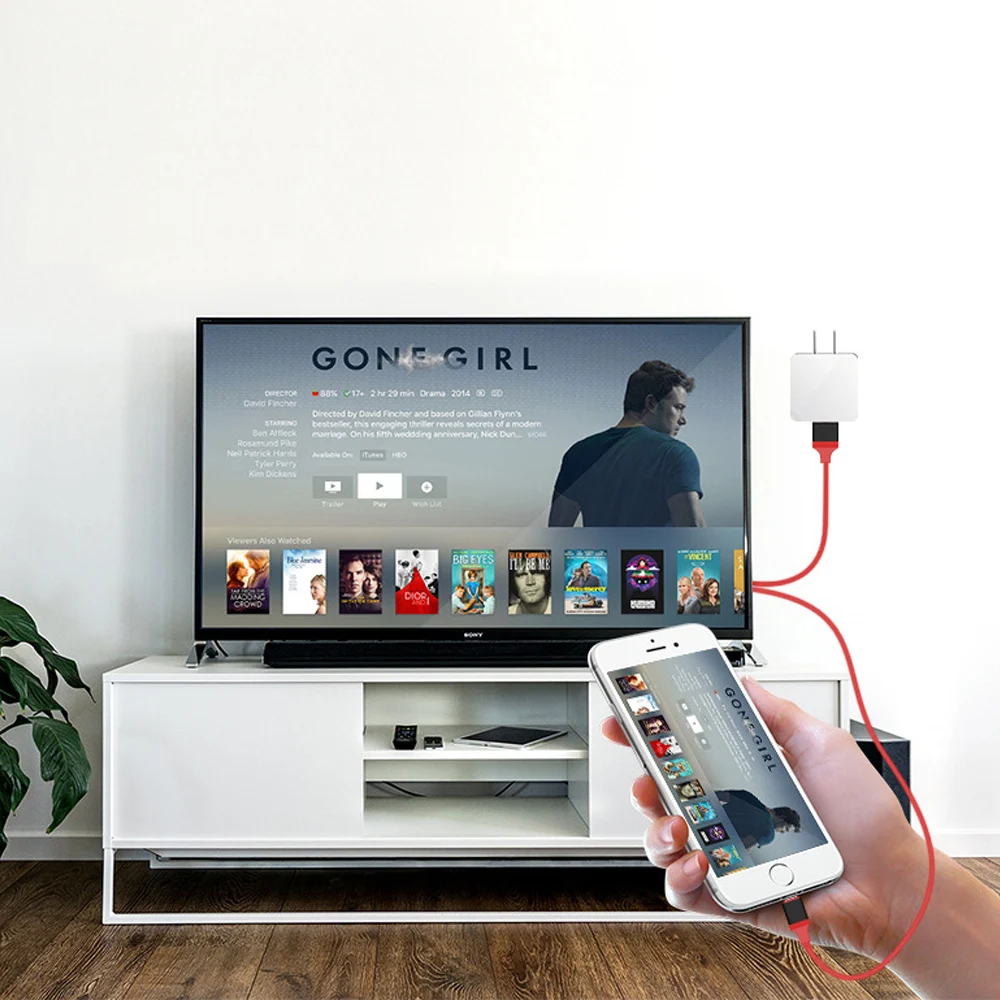 Цифровой AV HDMI адаптер для Lightning кабель 1080P провод HDTV Разъем iPad Mini Air Pro iphone 8 7 6 5 plus X XS