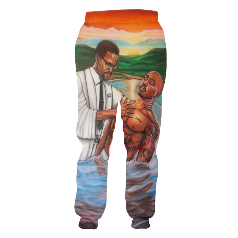 Мужские зимние трендовые брюки UJWI с аниме-куклой новинка интересные мужские