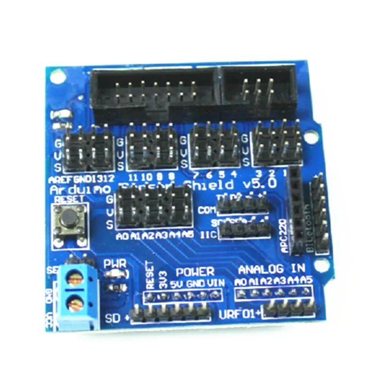 Сенсорный Щит V5.0 плата расширения датчика для Arduino электронных строительных