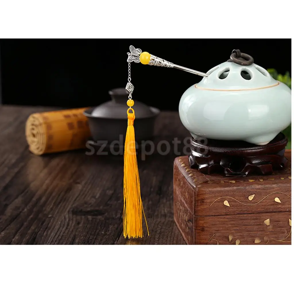 Заколка для волос с кисточками ручной работы в виде бабочки|hairpin stick|girls hairpinshairpins