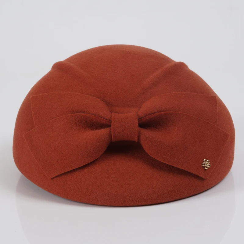 Hat Female Autumn Winter New Woolen Beret Hats Elegant Korean Version Berets Wild Cap Girl Ladies Fashion Warm Soft Caps H6733 | Аксессуары