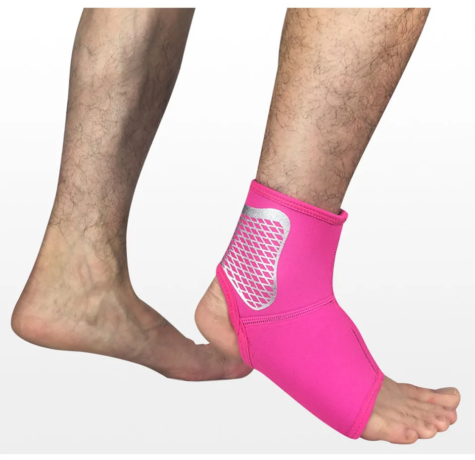 GOBYGO 1PCS Sports Ankle Support Elastic Ankle Brace Guard Foot Protector Basketball Football Taekwondo Ankle Protection