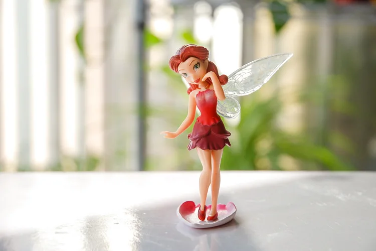 6 шт./компл. аниме Tinkerbell Фея Рисунок Игрушки замечательный Фигурка Феи куклы