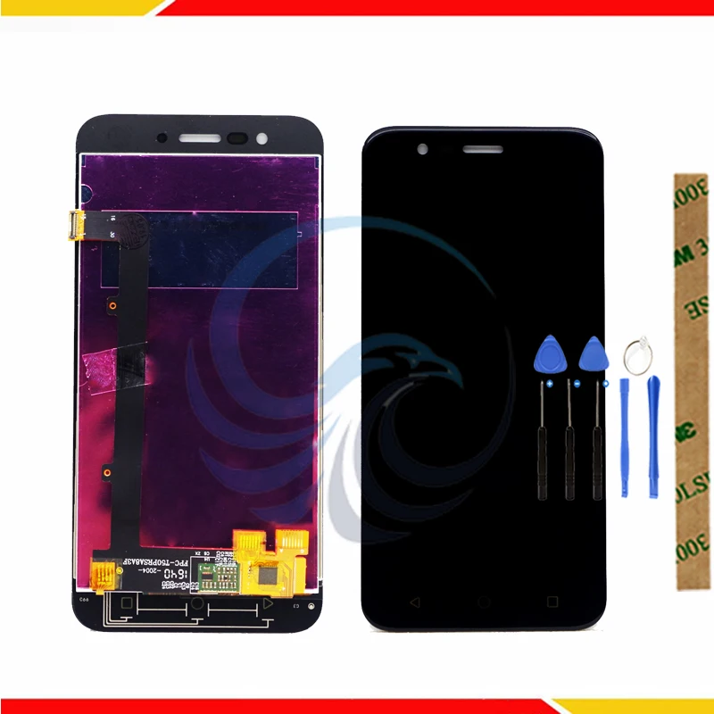 Протестированный ЖК дисплей для Vodafone Smart Prime 7 VF600 VDF600 VFD600 600 с сенсорным экраном в сборе|Экраны мобильных