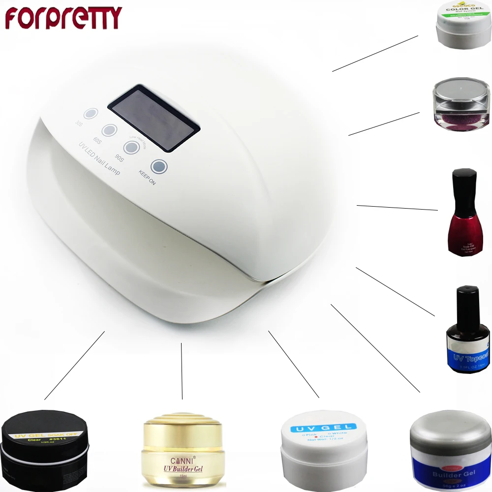 УФ лампа 36 Вт светильник для ногтей Гель-лак Lampara Lampe Ongles для сушки Vernis Secador лучшие инструменты для дизайна ногтей сушилка машина