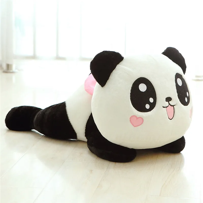 

20cm Soft Plush Panda Toys Baby Stuffed Animals Toys Cute Panda Pillow Cushion Hug Toy Boys Girls Sleep Pillow Christmas Gift