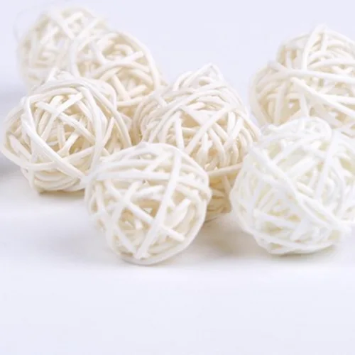 

Декоративные шары из ротанга Celadon, набор из 20 штук