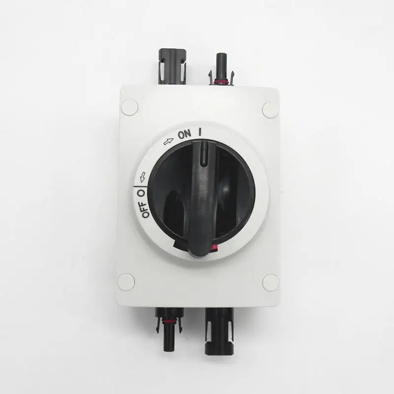 

High performance 2 pairs 32A Connectors Solar Electrical DC Isolator Switch for Solar Power System