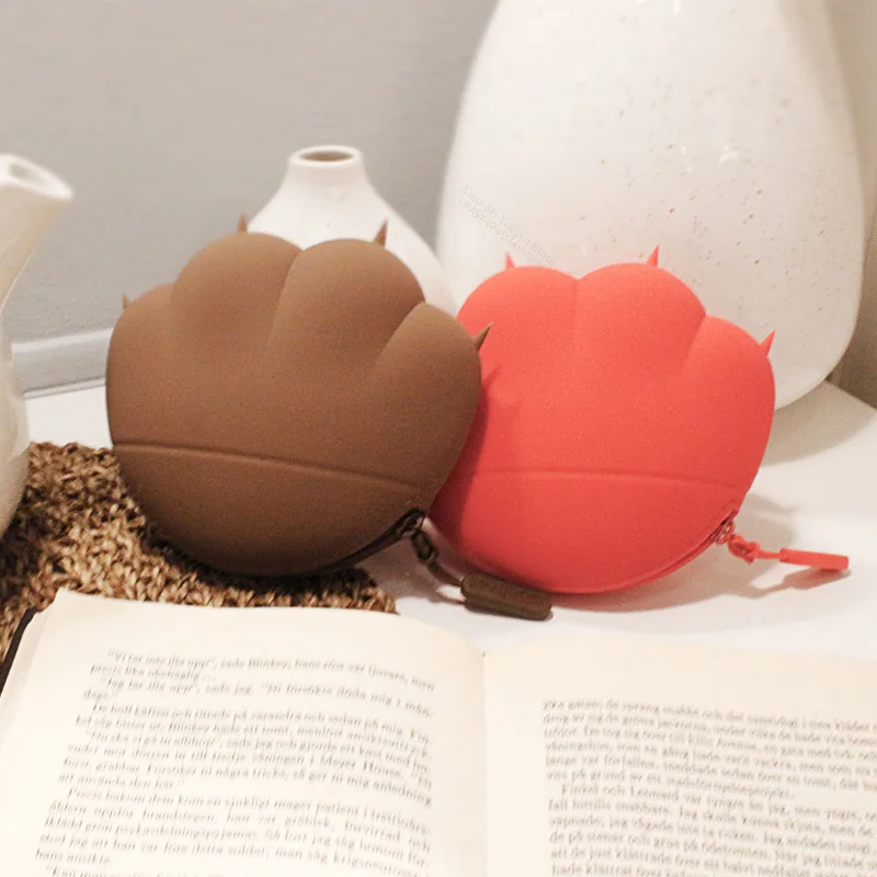 Xiaomi Mijia Youpin Qualitell силиконовый переносной Кошелек для монет водонепроницаемый кошелек милая сумка для хранения с кошкой