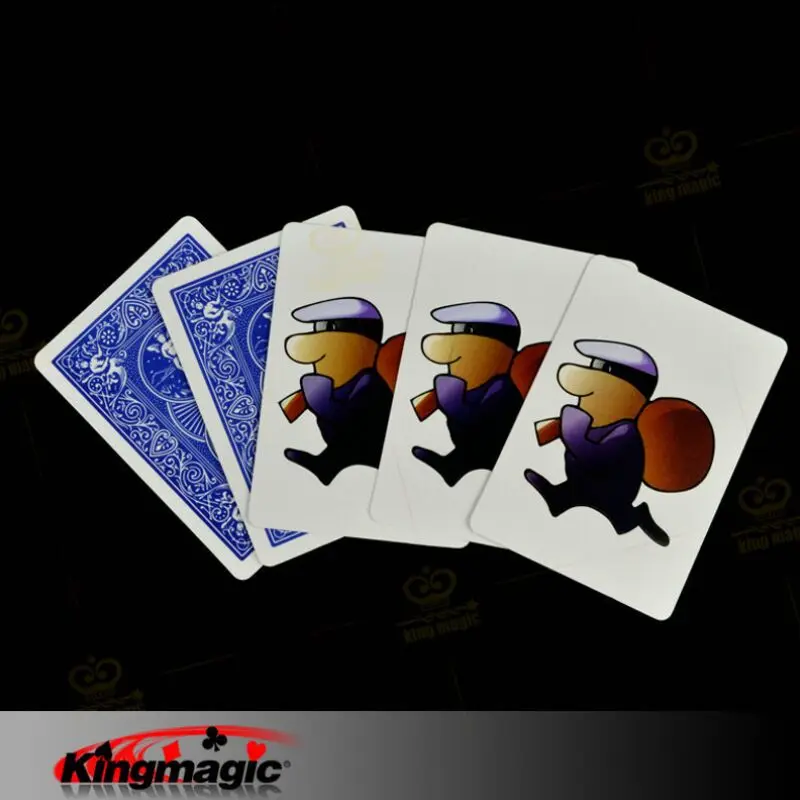 Лидер продаж набор волшебных карт Hijack 999 фокусы реквизит magic бесплатная доставка 5