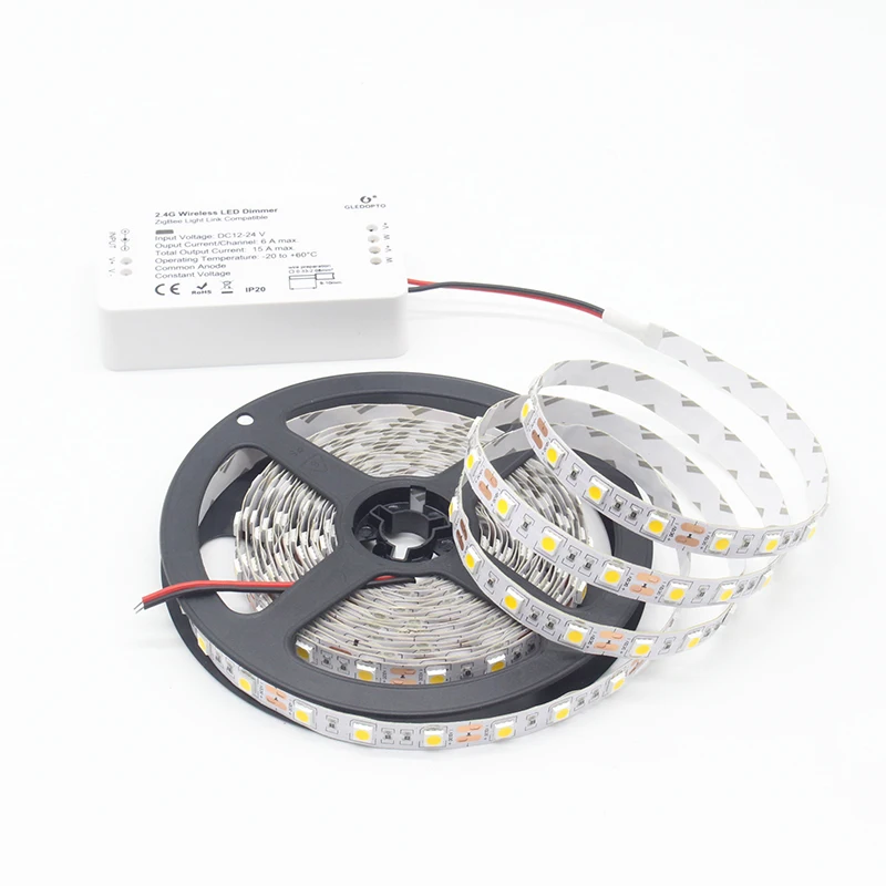 Умная Светодиодная лента Zigbee ZLL 5 М 5050 SMD Link комплект светодиодных лент контроллер