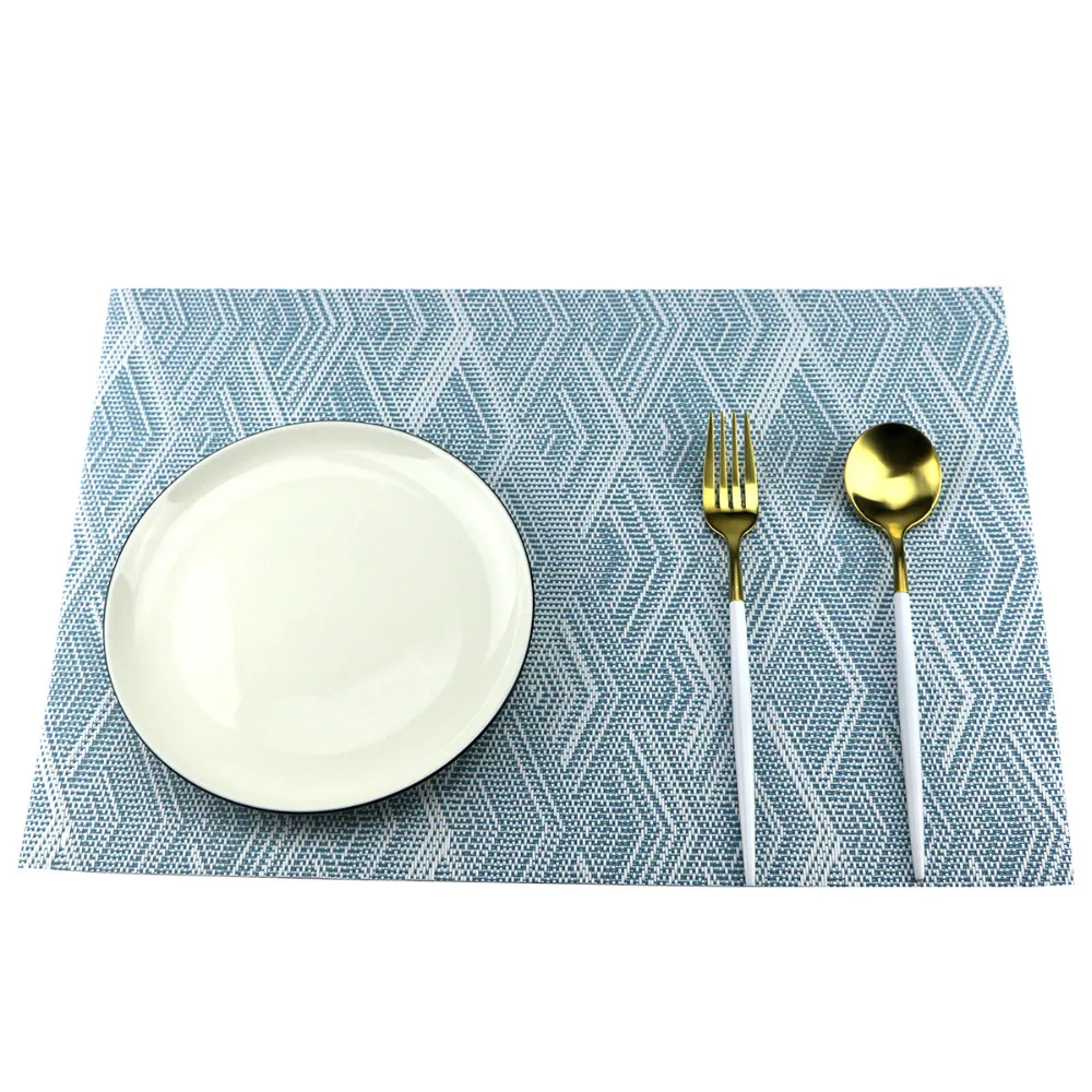 6 шт./компл. столовые приборы из ПВХ подставка набор столов для детей|dining table mat