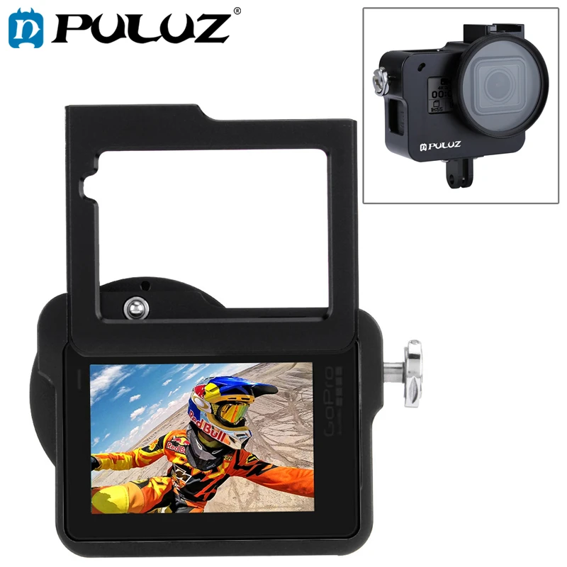 Чехол PULUZ для GoPro Hero 7 черный защитный чехол с ЧПУ + защитная рамка и