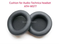 replacement ear pads compatible with audio technica ath w77 headsetcushion original earmuffshigh quality