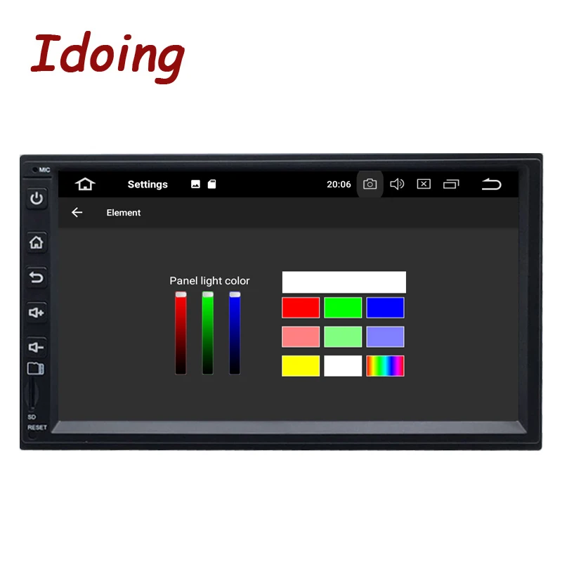 Idoing 7 &quotУниверсальный 2Din автомобиль Android 8 0 Радио мультимедийный плеер PX5 4 ГБ + 32 г