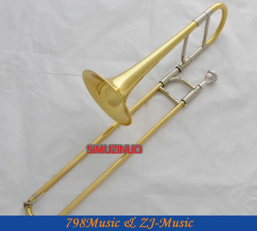 

Золотой лак альт-тромбон Eb horn Brand New With чехол