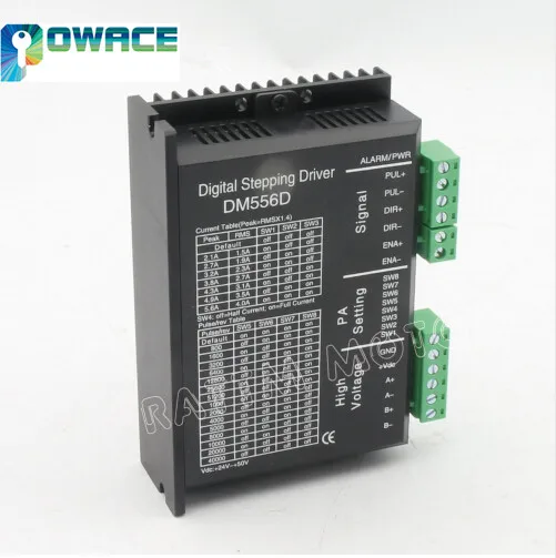 Новые товары! DM556D 50VDC /5.6A / 256 microstep высокопроизводительный цифровой Драйвер