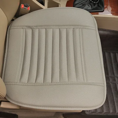 

Free shipping Leather four seasons wear-resistant bamboo car seat small piece set four seasons general seat car seat cushion