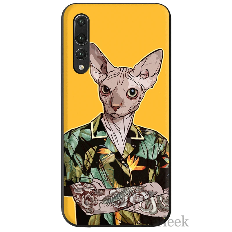 Силиконовый чехол Desxz для телефона Huawei Y6 Y5 Y7 Y9 Mate 10 20 Pro Nova 4 2i 2 3 3i Lite канадского