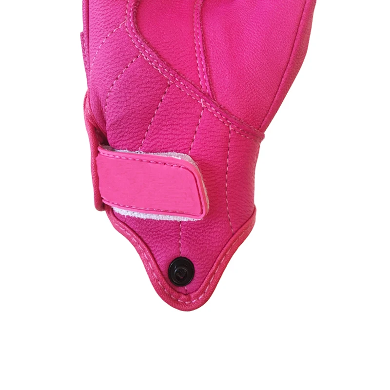 Spoolu etbike fox Women's Gloves Pink Imported Lambskin Motorcycle gloves Locomotive Racing Shoulder Full Finger Cycling | Автомобили